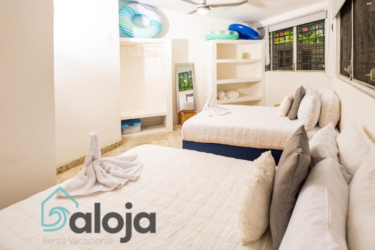 Villa Xtohil With Private Access To The Magic 7 Colors Lagoon 바칼라르 외부 사진