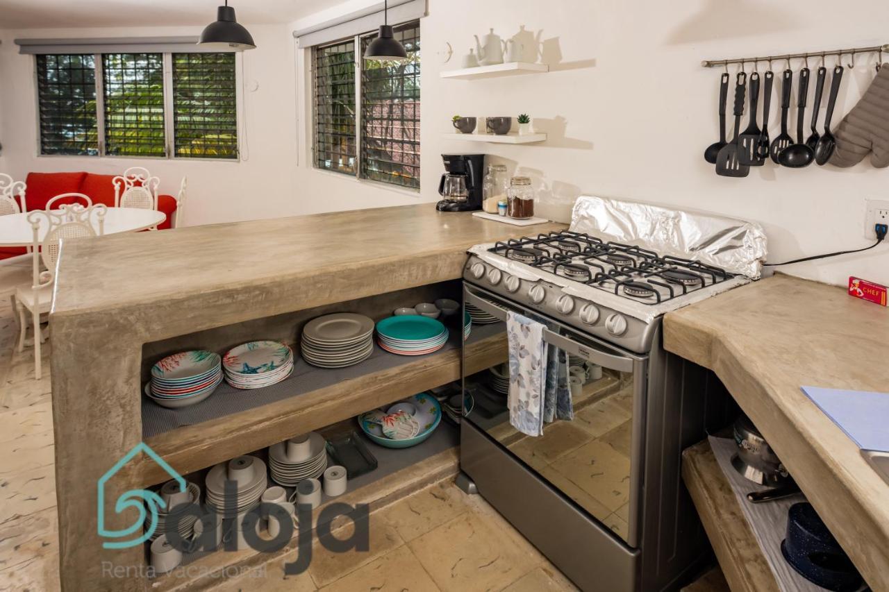 Villa Xtohil With Private Access To The Magic 7 Colors Lagoon 바칼라르 외부 사진